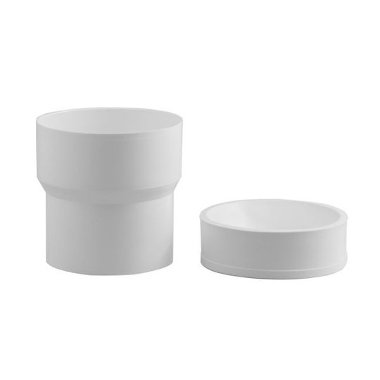 Faluplast 3080196 Korotusistukka mansetilla 120 x 110 mm