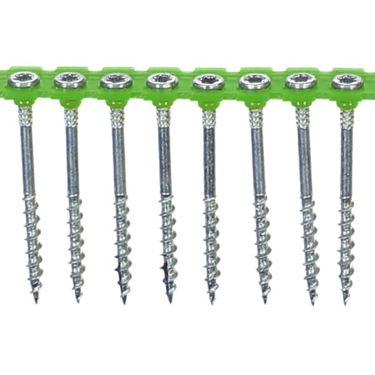 ESSVE 542755 Lastulevyruuvi 4,2 x 55 mm, TX20, FZB, nauhoitettu, 1000 kpl