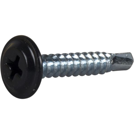 ESSVE 566625 Asennusruuvi 4,2 mm Ø, musta, FZB, PH2, 250 kpl 25 mm