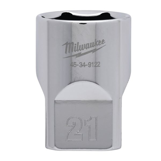 Milwaukee 4932480019 Hylsy 1/2", lyhyt 21 mm