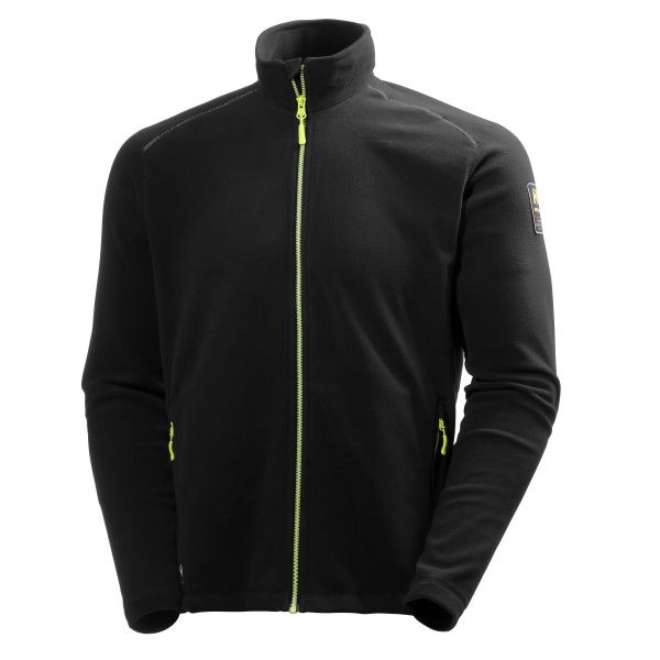Helly Hansen Workwear Aker Fleecetakki musta/lime Koko S