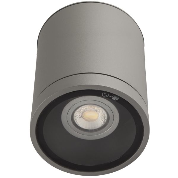 Hide-a-Lite Milo XL Down LED-alasvalo GU10, 3000K, 1200lm, 36° Harmaa