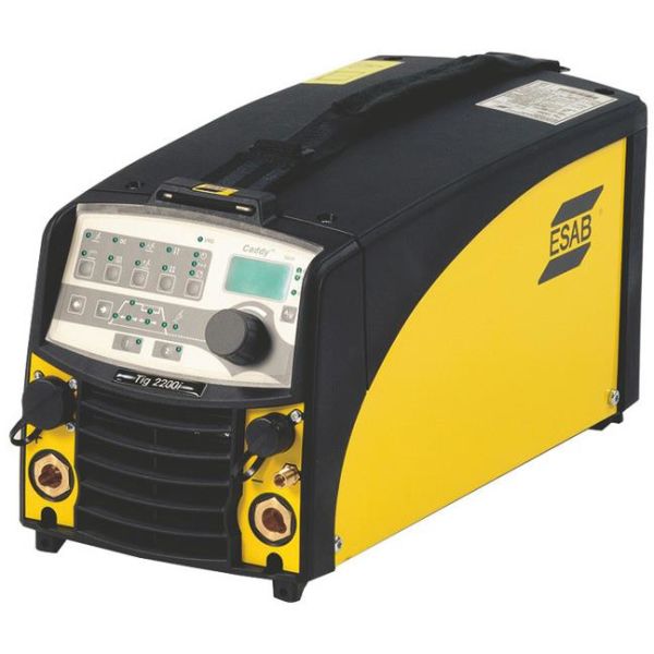 ESAB CADDY TIG 2200IW TA34 Kit Tig-hitsauskone mukana poltin ja puikkohitsaussarja, 1-vaihe