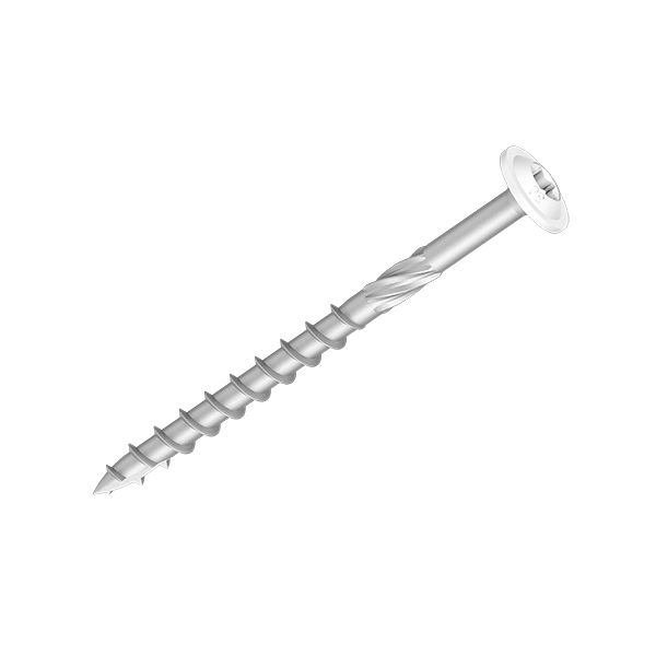Ejot 9608021 Asennusruuvi 6,0 x 60 TX30 VALKOINEN RAL 9002 50 kpl