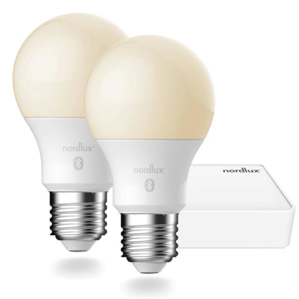 Nordlux SMARTLIGHT 2070062701 Hehkulamppupakkaus älykäs, 2x E27 SMD 900, sillalla