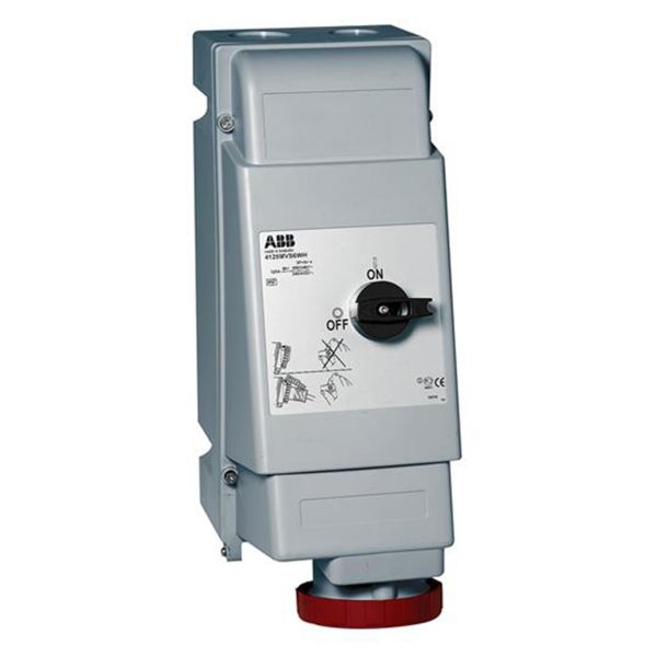 ABB 2CMA167880R1000 Seinäpistorasia IP67, 3P+J, 32 A 500 V