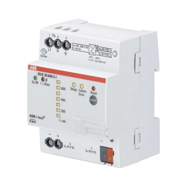 ABB 2CDG110146R0011 Virtalähde diagnostiikalla 640 mA, LED-näyttö, ylimääräinen 30 V DC