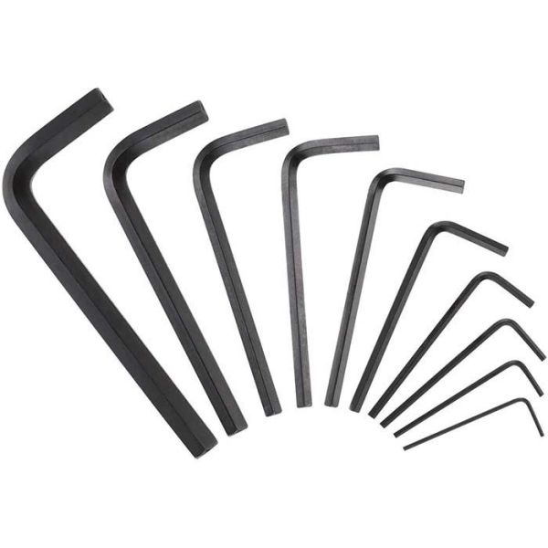 STANLEY 0-69-253 Kuusiokoloavainsarja 10 osaa, 1,5-10 mm