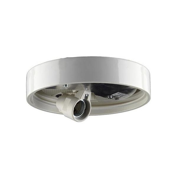 Ifö Electric 55752-000-10 Kanta suora, E27, IP44 valkoinen