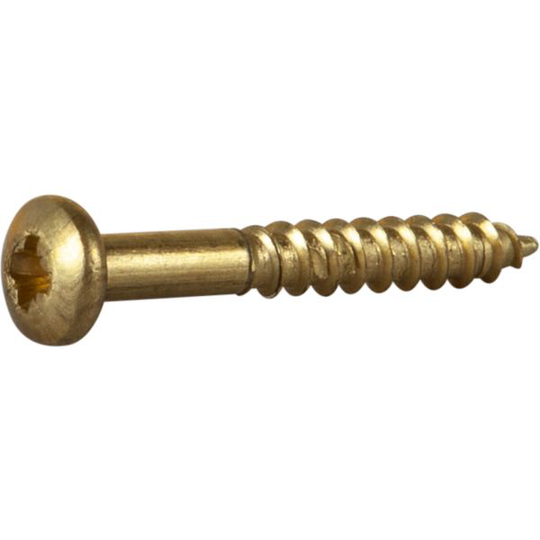 ESSVE 525090 Puuruuvi TKX, messinki 4 x 30 mm, 6 kpl