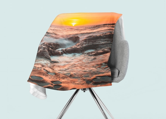 Torkkupeitto Summer Sunrise in Australia 130x150 cm