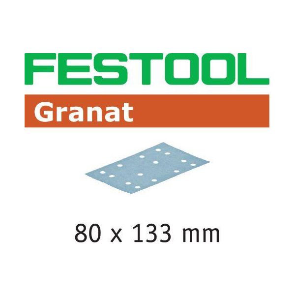 Festool STF GR Hiomapaperi 80x133mm 100 kpl. P150