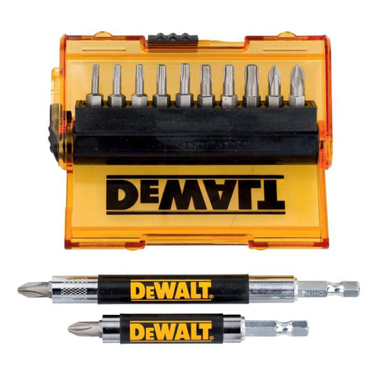 Dewalt DT71570-QZ Ruuvikärkisarja 14-osainen