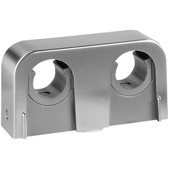 Faluplast Snap 14097 Putken kiristin 16/20 mm, matta kromi Kaksiosainen