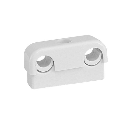 Faluplast Original 16100 Putken kiristin kaksiosainen, 12–15 mm, valkoinen