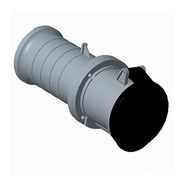 ABB 2CMA166848R1000 Jatkopistorasia suora, IP44 Musta, 5 h
