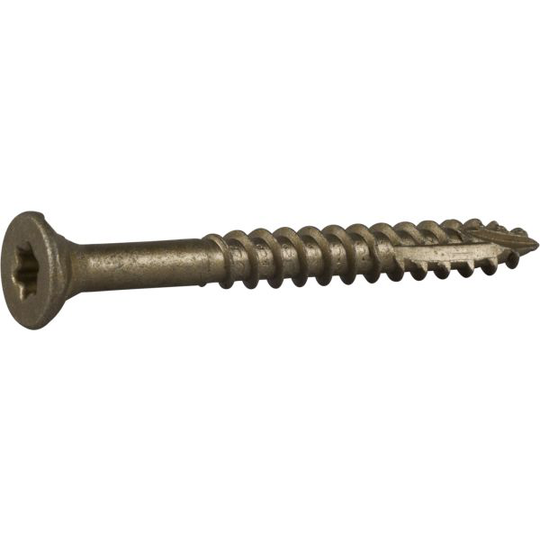 ESSVE 417146 Puuruuvi 8 mm Ø, uppokanta, CorrSeal, 5 kpl 75 mm