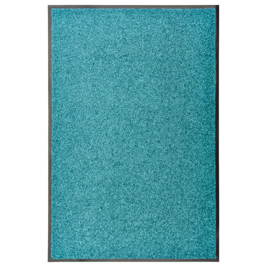 vidaXL Ovimatto pestävä sinivihreä 60x90 cm