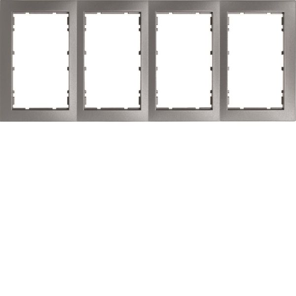 Hager 6510141404 Yhdistelmäkehys Termoplastinen IP20 295 mm leveä, 294 mm korkea