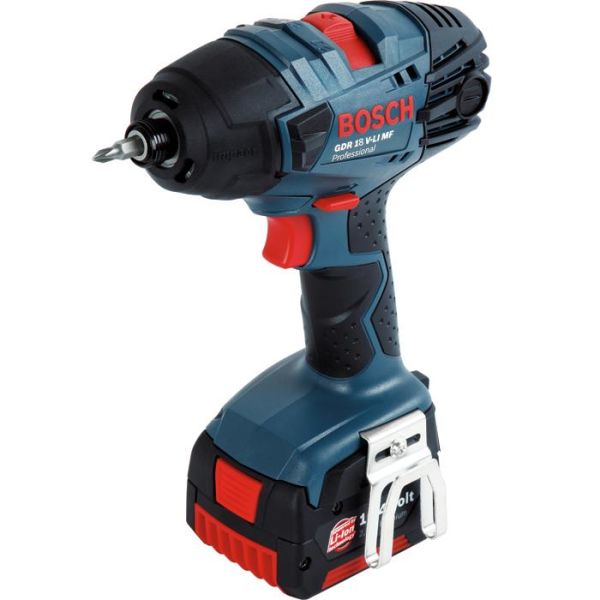 Bosch GDR 18 V-LI MF Mutterinväännin sis. akut ja laturin