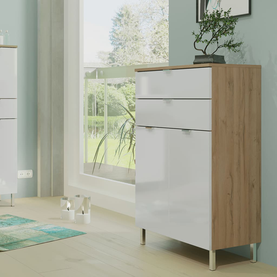 Germania Pesualtaan lipasto GW-Mauresa 34x60x97 cm valkoinen