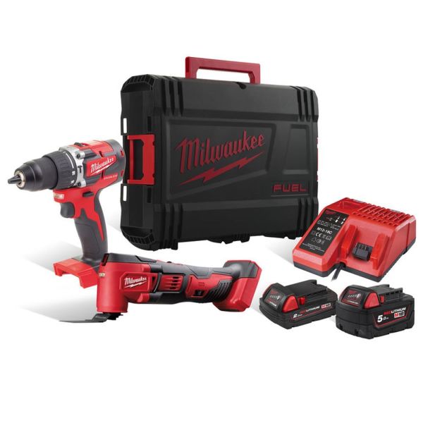 Milwaukee M18 PP2F-522X Työkalupaketti