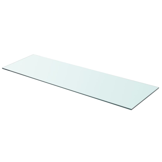 vidaXL Hyllypaneeli Kirkas Lasi 90x30 cm