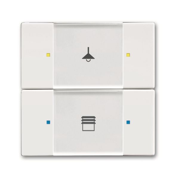 ABB Impressivo 6116-0-0209 Painike 4 ohjauspistettä valkoinen