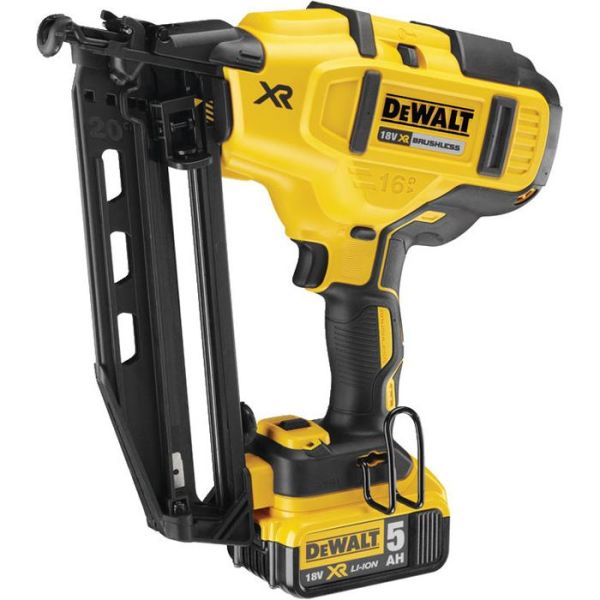 Dewalt DCN660P2 Dyckertnaulain sis. 2 kpl 5,0 Ah:n akkuja ja laturin