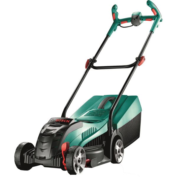 Bosch DIY Rotak 32 LI Ruohonleikkuri 4,0Ah akulla ja laturilla
