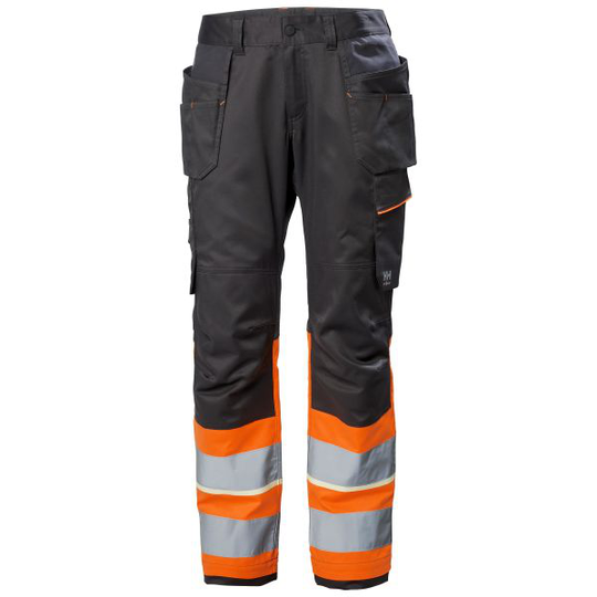 Helly Hansen Workwear UC-ME Työhousut Hi-Vis-oranssi/musta C146
