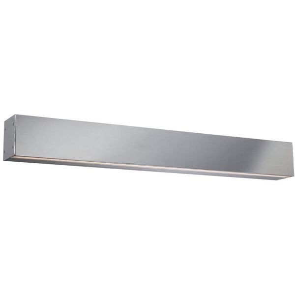 Nordlux IP 84531033 Seinävalaisin 7+9W LED, IP44, 3000K Kromi
