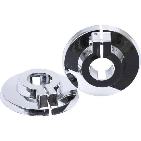 Gelia 3000543102 Peitelaippa muovi, 2 kpl 10 mm, kromi