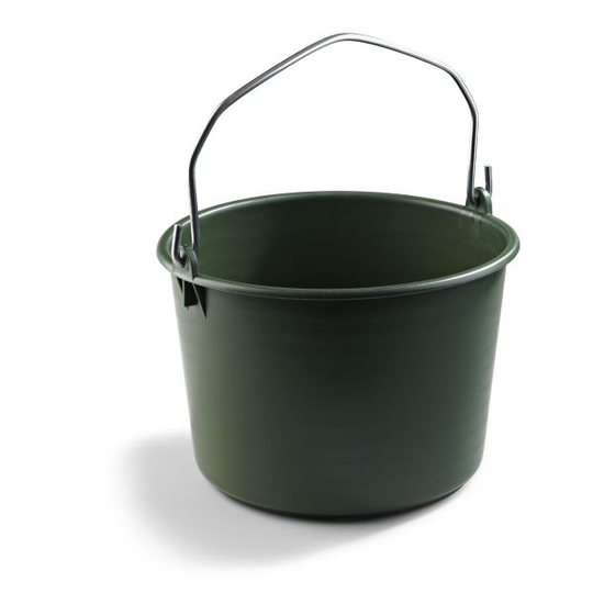 Nordiska Plast 1172-0810 Laastisanko vihreä, 17 l