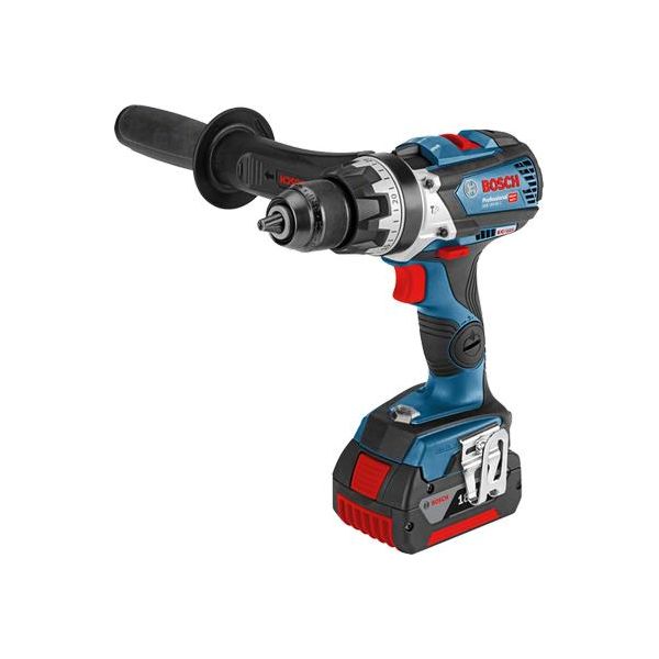 Bosch GSB 18V-85 C Ruuvinväännin sis. 5,0 Ah:n akut ja laturin