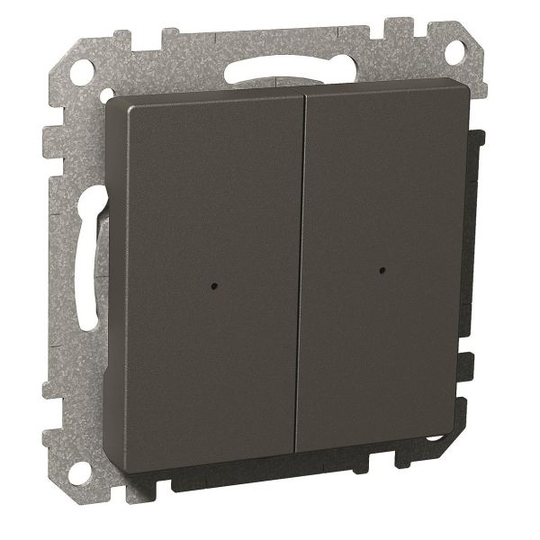 Schneider Electric Exxact KNX Vipu kaksiosainen Antrasiitti