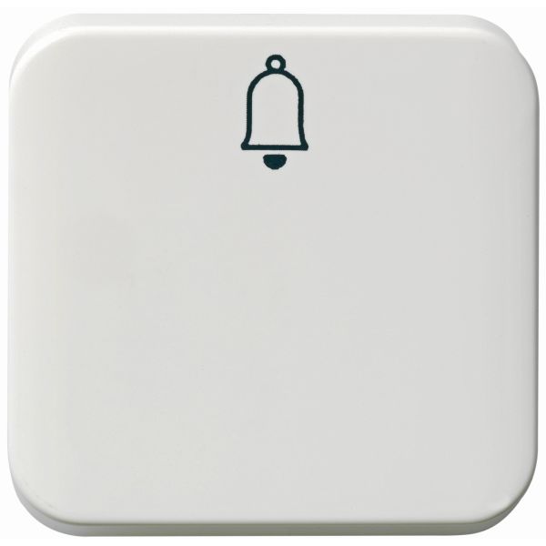 Schneider Electric 183459300 Vipupainike Kellosymbolilla, valkoinen