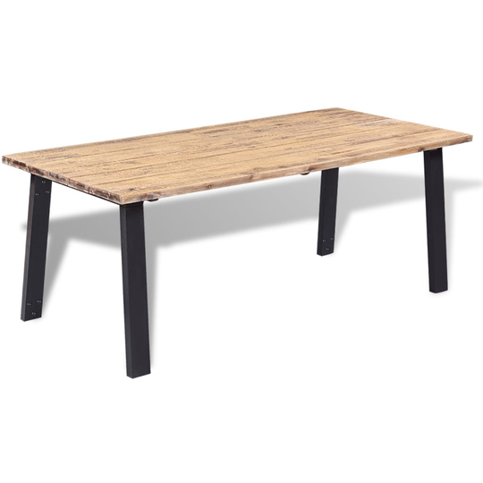 vidaXL Ruokapöytä kiinteä akaasiapuu 170x90 cm