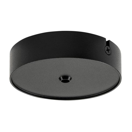 SG Armaturen 7506931 Kattokuppi alumiini Musta