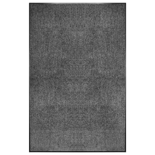 vidaXL Ovimatto pestävä antrasiitti 120x180 cm