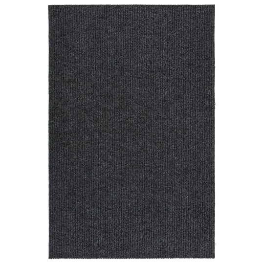 vidaXL Käytävän kuramatto 100x150 cm antrasiitti
