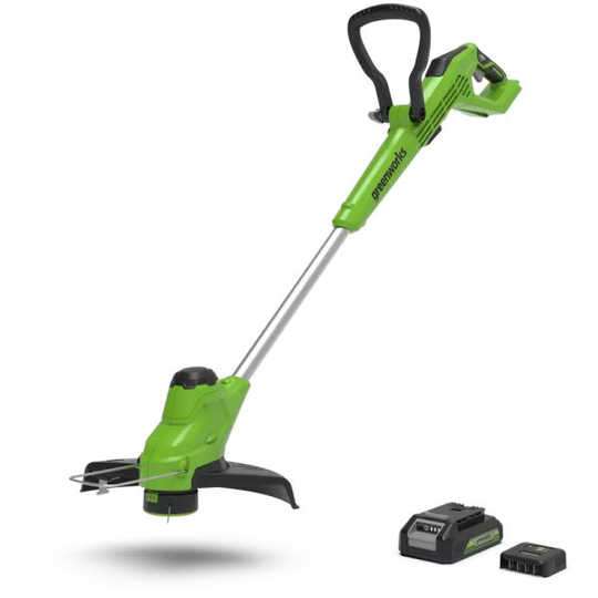 Greenworks G24LT28K2 Ruohotrimmeri sis. akun ja laturin