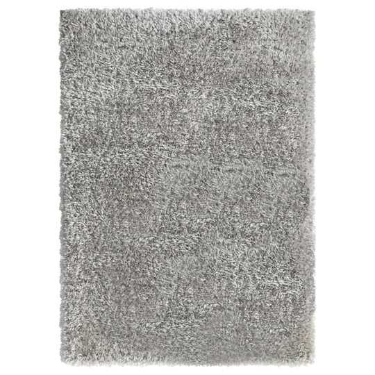 vidaXL Korkeanukkainen Shaggy matto harmaa 120x170 cm 50 mm