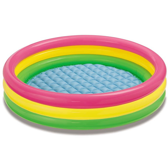 INTEX Sunset täytettävä uima-allas 3-rengasta 147x33 cm