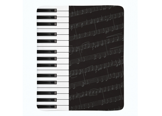 Torkkupeitto Piano Keys 150x200 cm