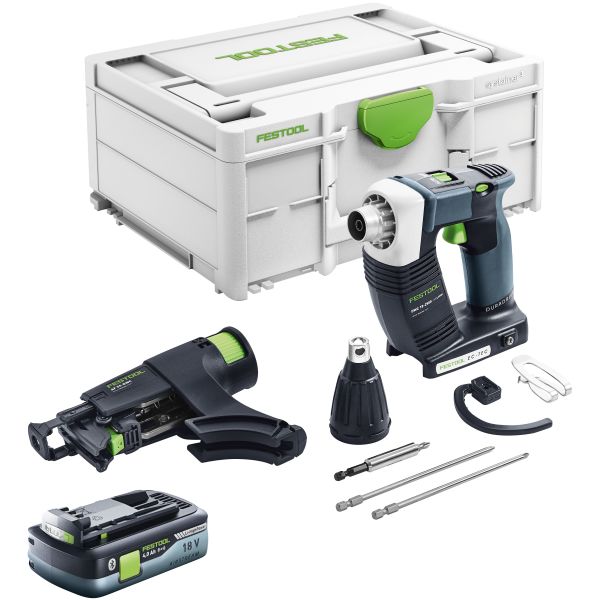 Festool DWC 18-2500 Basic 4,0 Automaattiruuvain 4,0 Ah akulla