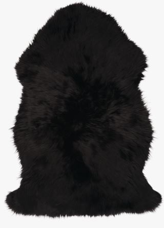 Longwool lampaantalja musta