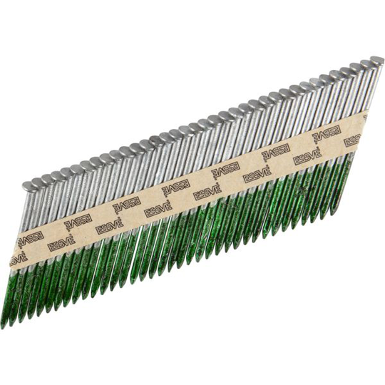 ESSVE 777902 Konenaula 34°, suoranauhoitettu, sileä, kuumasinkitty 2,8 x 60 mm, 1800 kpl