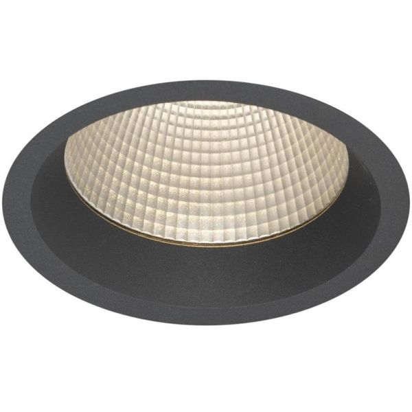 Hide-a-Lite Solo Maxi G2 Downlight-valaisin antrasiitti, 3000K On/off-liitäntälaite