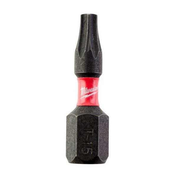 Milwaukee SHOCKWAVE Impact Duty TX15 Ruuvikärjet 2 kpl:n pakkaus TX15 - 25 mm